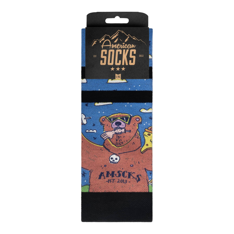 American Socks Wild Nature Snow Socks